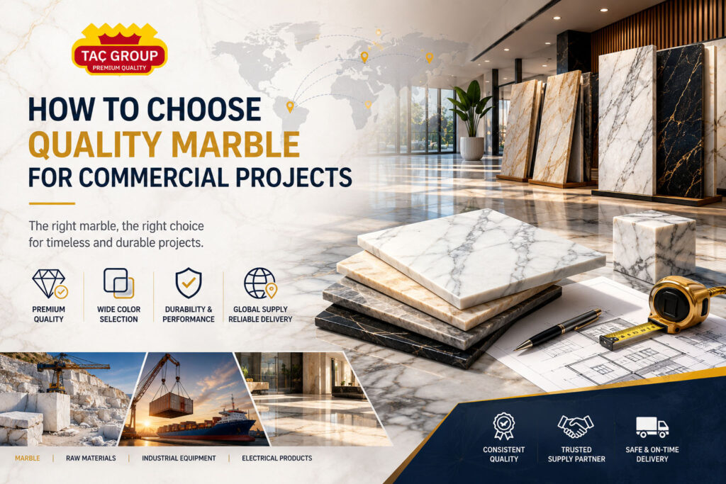 How to Choose Quality Marble for Commercial Projects