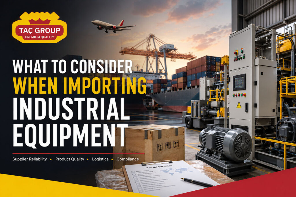 What to Consider When Importing Industrial Equipment